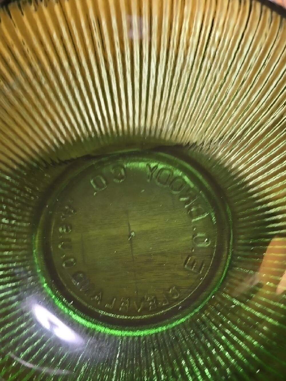 E.O. Brody Co. Vintage Green Bowl - Picture 4 of 4